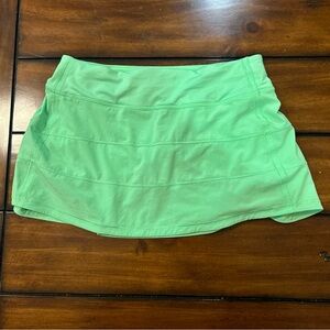 Lululemon Pace Rival Mid-Rise Skirt , Pistachio Size 6